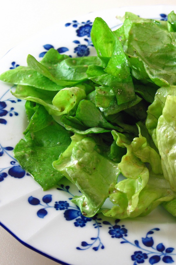 Green Salad with Mustard Dressing - Copy